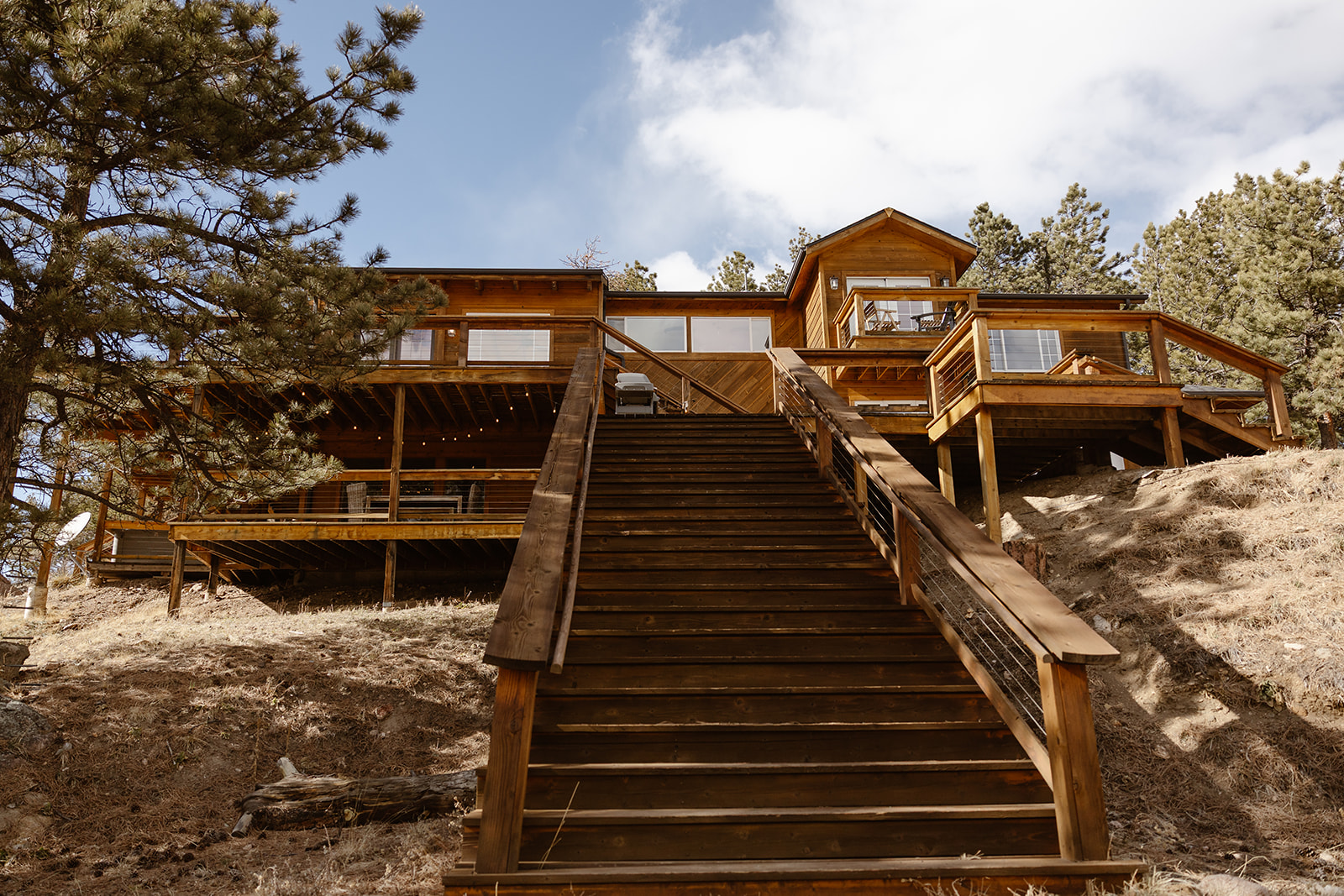 Outdoor picture of a VRBO located in Bailey, Colorado.