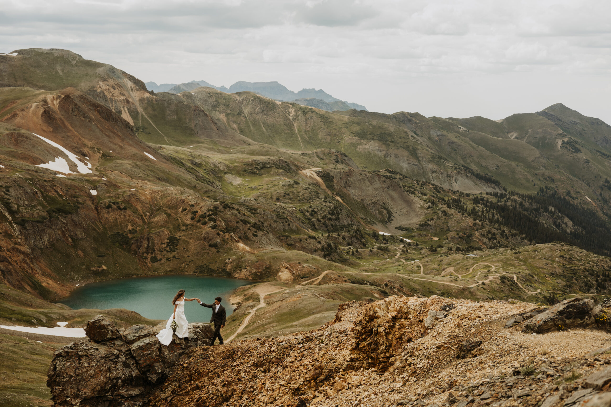 One of the best ares in Colorado for an adventure elopement!